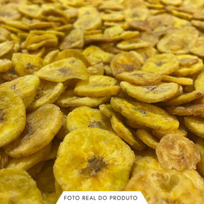 Banana Chips Salgada Liofilizado